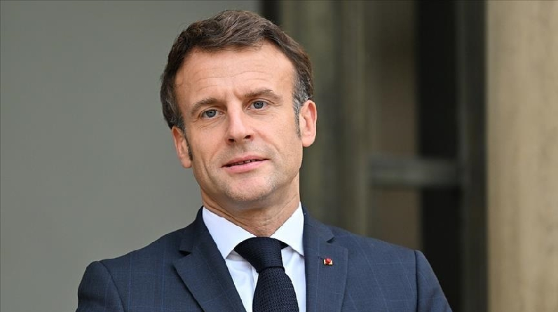 Mr. Macron, the villain.